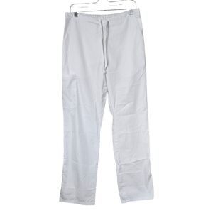 Allheart Basics White Scrub Pants M